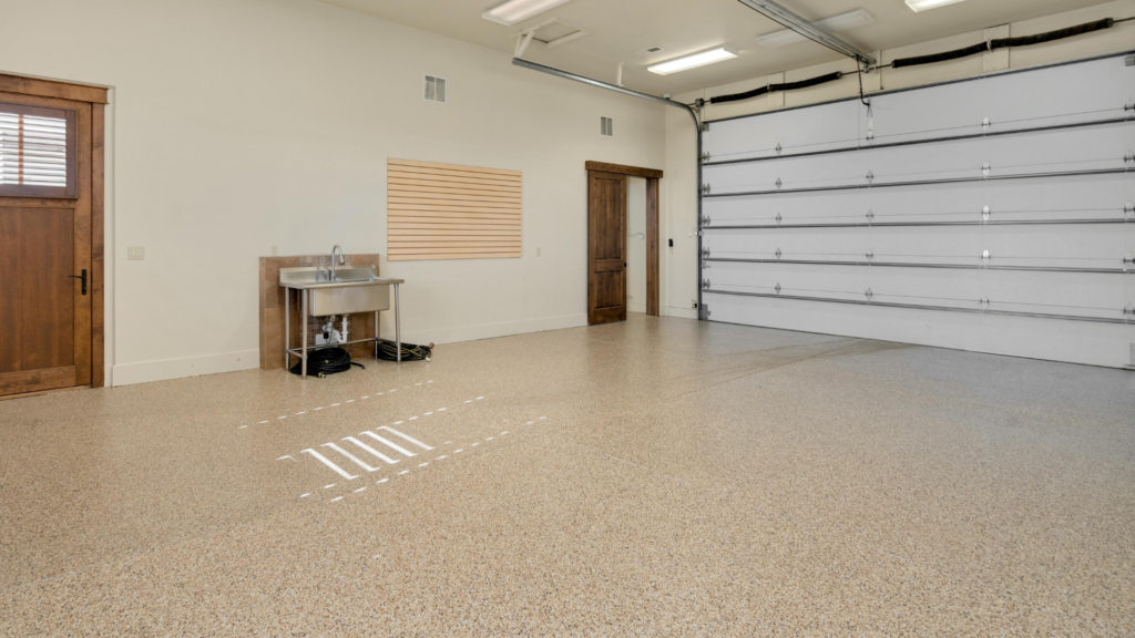 Garage epoxy floor